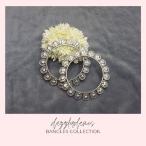 Blackmetal Bangles with coin designs